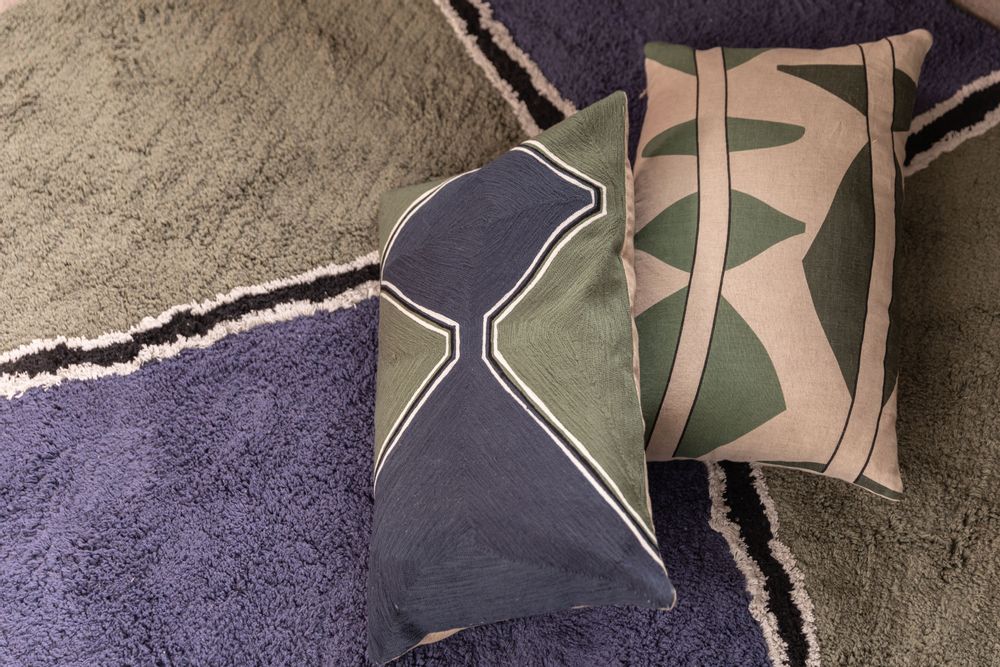 Coussins - Coussin Mila Thym 30 x 50 - MAISON VIVARAISE - SDE VIVARAISE WINKLER