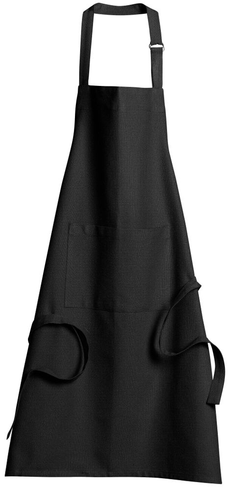 Tabliers de cuisine - Tablier de cuisine Dario Noir Recyclé 85 x 72 - MAISON VIVARAISE - SDE VIVARAISE WINKLER