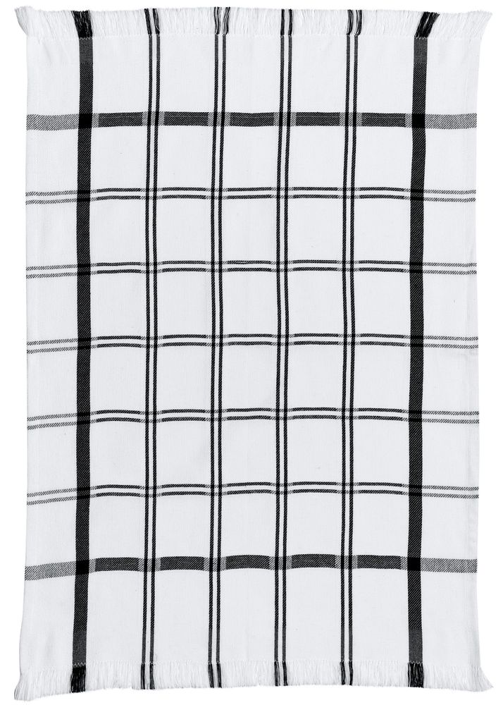 Torchons - Torchon Carol Noir 50 x 70 - MAISON VIVARAISE – SDE VIVARAISE WINKLER