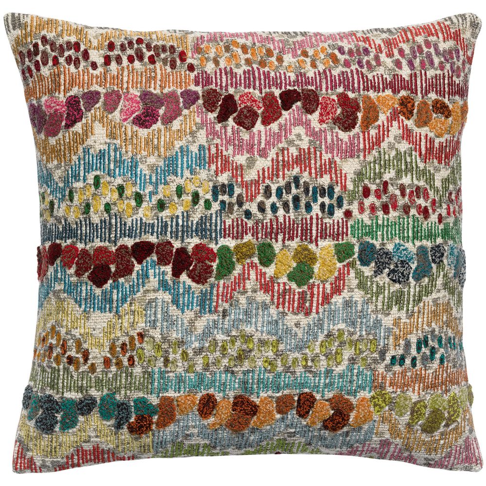 Cushions - Cushion Ezio Multico 45 X 45 - MAISON VIVARAISE - SDE VIVARAISE WINKLER