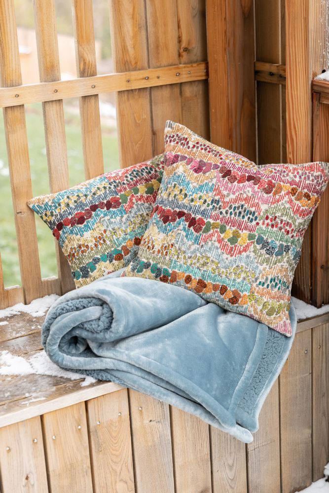 Cushions - Cushion Ezio Multico 45 X 45 - MAISON VIVARAISE - SDE VIVARAISE WINKLER
