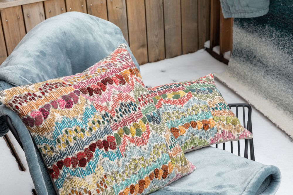 Cushions - Cushion Ezio Multico 45 X 45 - MAISON VIVARAISE - SDE VIVARAISE WINKLER