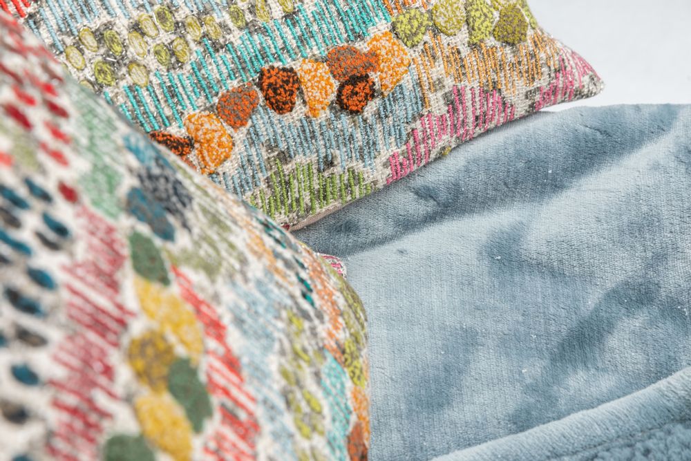 Cushions - Cushion Ezio Multico 45 X 45 - MAISON VIVARAISE - SDE VIVARAISE WINKLER