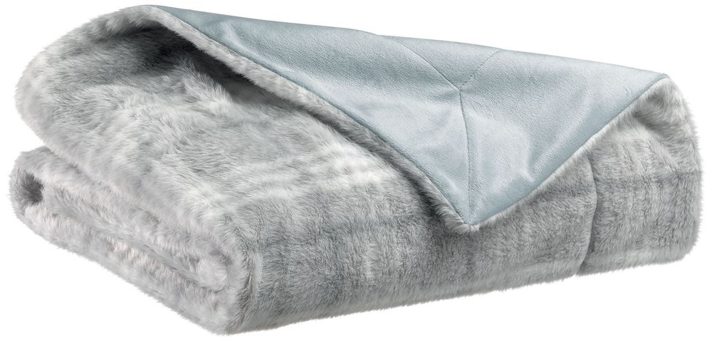 Throw blankets - Throw Luba Perle 140 X 180 - MAISON VIVARAISE - SDE VIVARAISE WINKLER