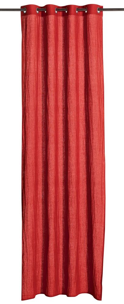 Rideaux et voilages - Rideau Zeff Groseille 140 x 280 - MAISON VIVARAISE – SDE VIVARAISE WINKLER