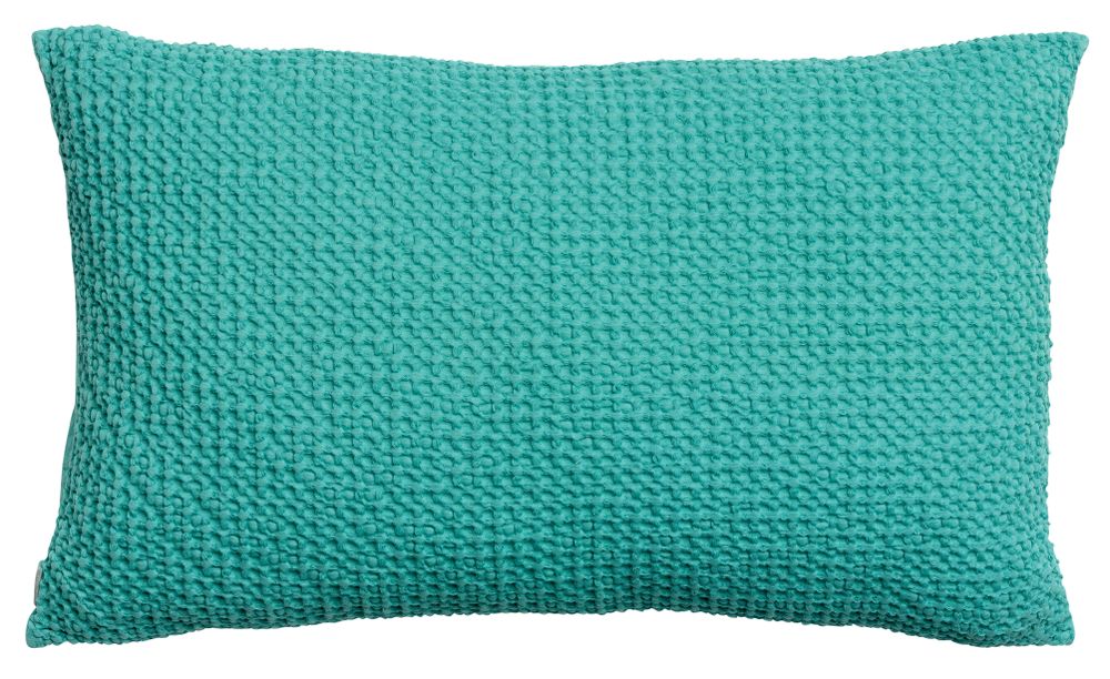 Cushions - Cushion Stonewashed Maia Lagon 30 X 50 - MAISON VIVARAISE – SDE VIVARAISE WINKLER
