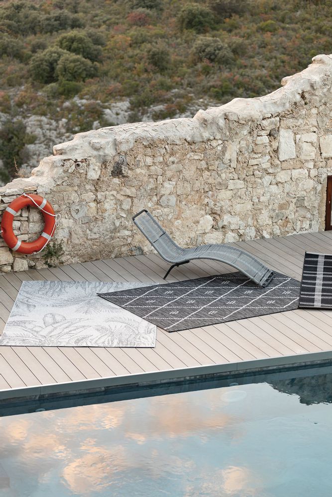 Tapis - Tapis Asma outdoor Tonnerre 160 x 230 - MAISON VIVARAISE - SDE VIVARAISE WINKLER