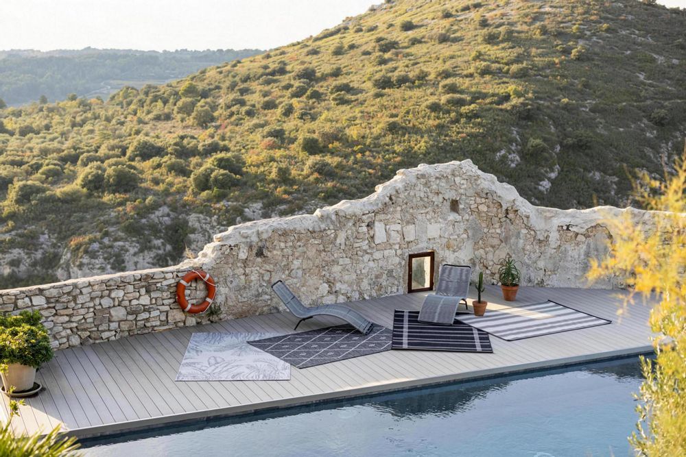 Rugs - Outdoor rug Paomia Perle 120 x 170 - MAISON VIVARAISE - SDE VIVARAISE WINKLER