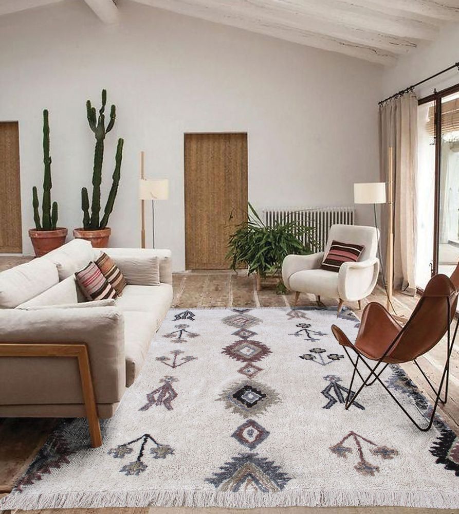 Rugs - Rug Dawlish Ivoire/Multi 160 X 230 - MAISON VIVARAISE - SDE VIVARAISE WINKLER