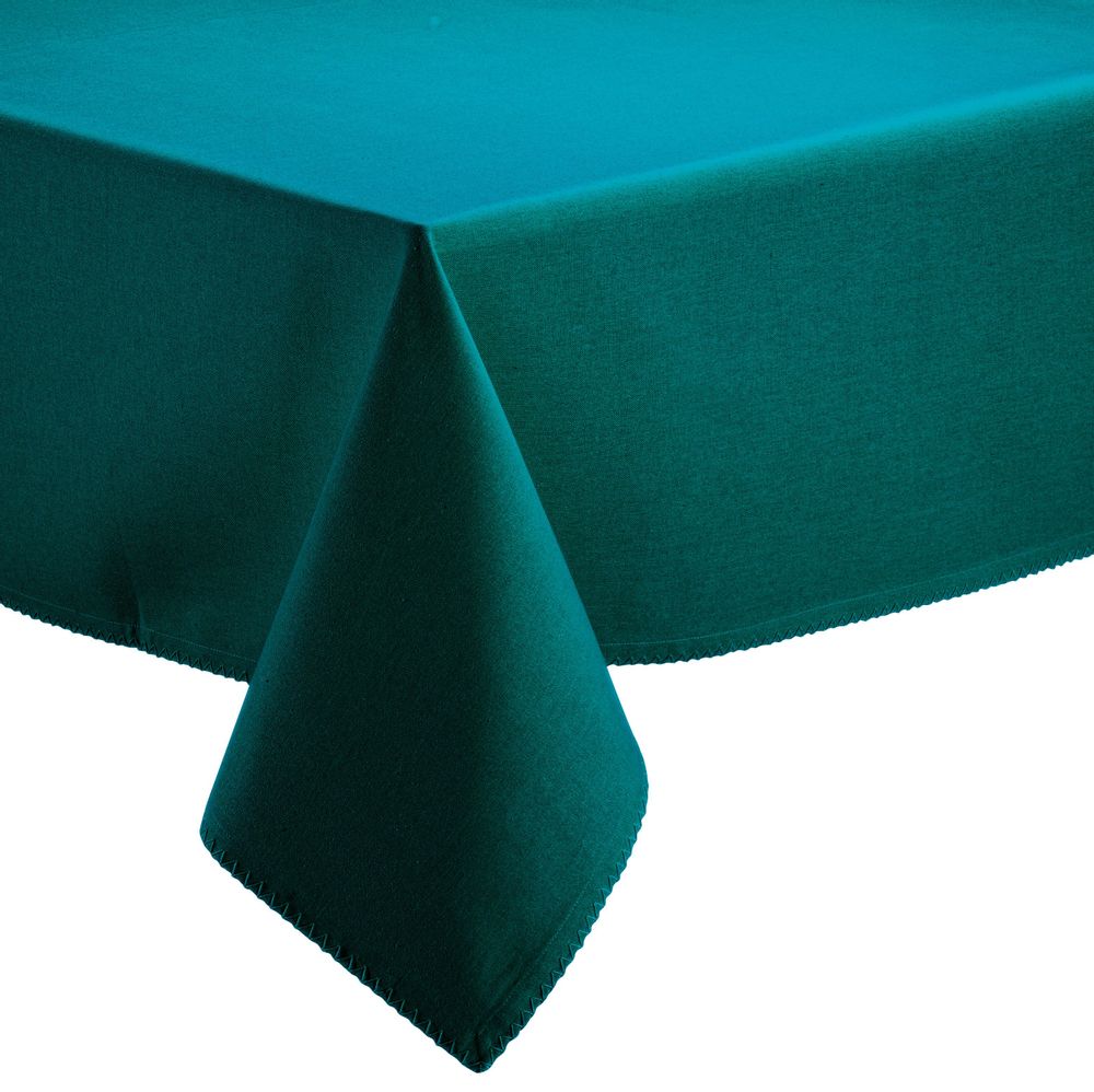 Nappes - Nappe recyclée Delia Paon 170 x 300 - MAISON VIVARAISE – SDE VIVARAISE WINKLER
