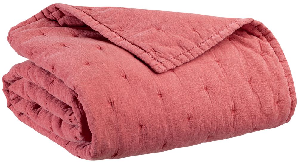 Bed linens - Bed Cover Ming Litchi 260 X 260 - MAISON VIVARAISE - SDE VIVARAISE WINKLER