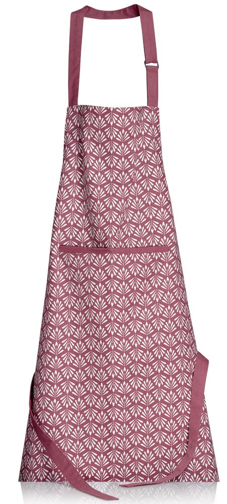 Tabliers de cuisine - Tablier de cuisine enduit Pompei Orchidée 72 x 85 - MAISON VIVARAISE - SDE VIVARAISE WINKLER