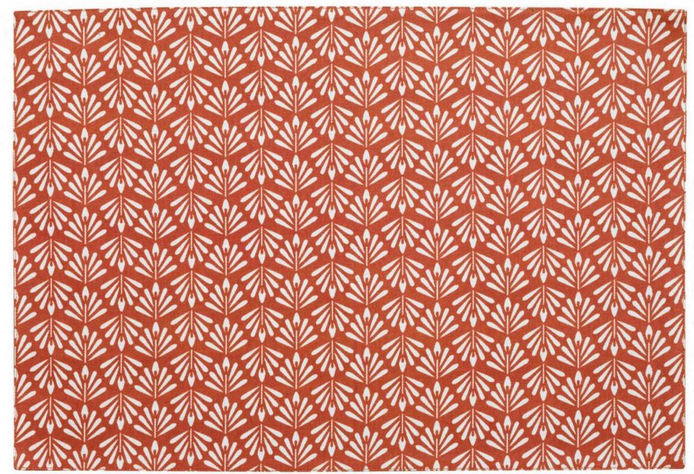 Sets de table - Set de table enduit Pompei Marmelade 33 x 48 - MAISON VIVARAISE - SDE VIVARAISE WINKLER