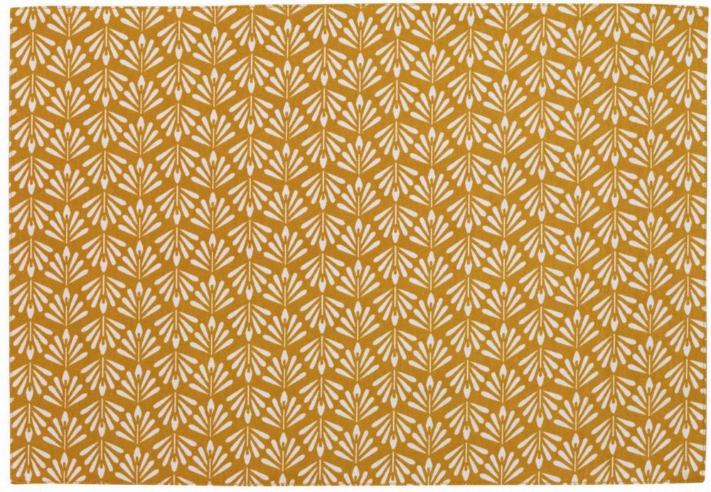 Placemats - Placemat Pompei With Coating Bronze 33 X 48 - MAISON VIVARAISE - SDE VIVARAISE WINKLER