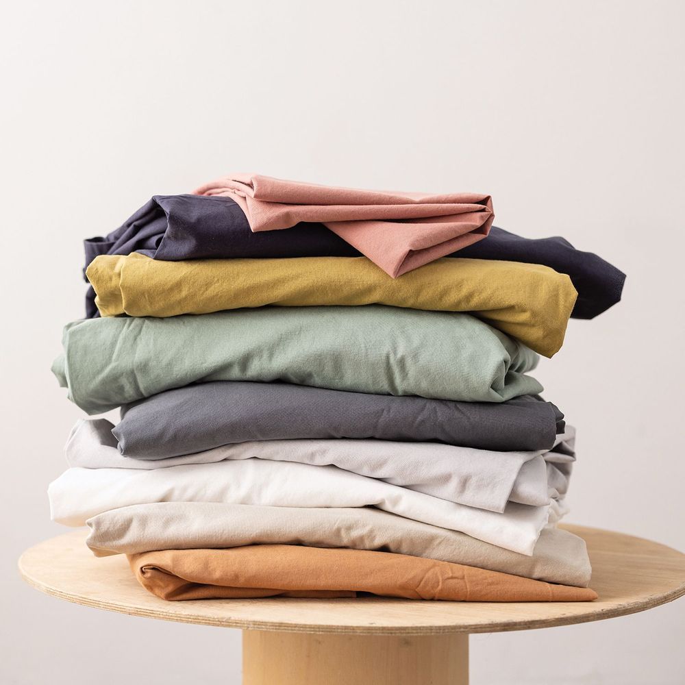 Bed linens - Fitted Sheet Calita Gold 140 X 190 X 30 - MAISON VIVARAISE – SDE VIVARAISE WINKLER