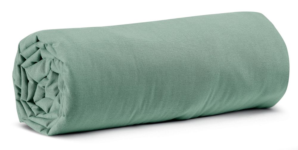 Bed linens - Fitted Sheet Calita Sauge 160 X 200 X 30 - MAISON VIVARAISE – SDE VIVARAISE WINKLER