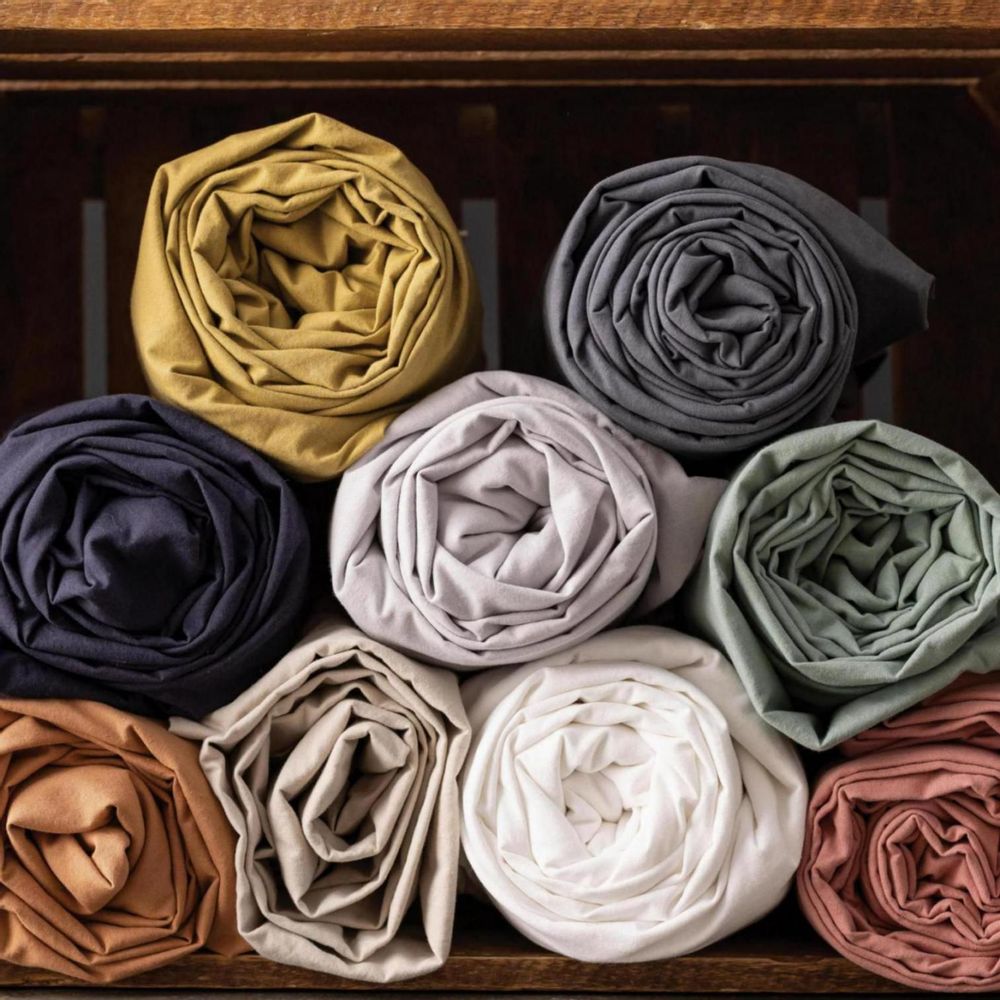 Bed linens - Fitted Sheet Calita Sauge 160 X 200 X 30 - MAISON VIVARAISE – SDE VIVARAISE WINKLER