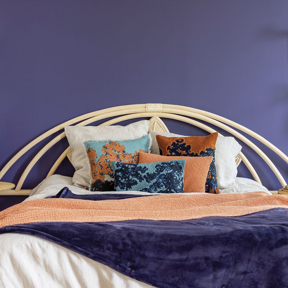 Throw blankets - Throw Stonewashed Maia Citrouille 140 X 200 - MAISON VIVARAISE – SDE VIVARAISE WINKLER
