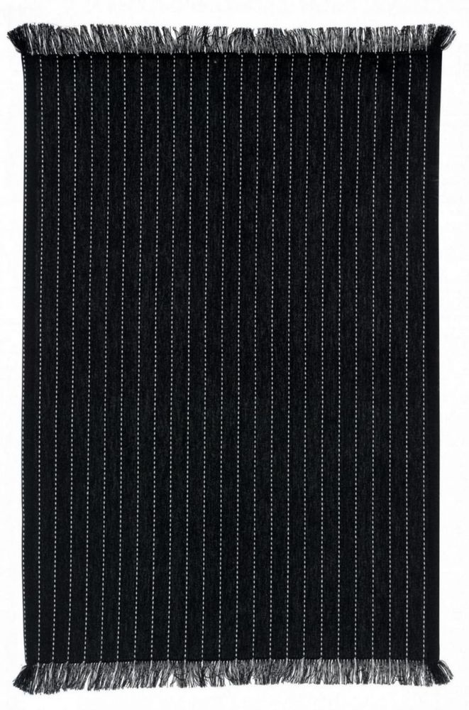 Dish towels - Kitchen Towel Chris Recycled Noir 50 X 70 - MAISON VIVARAISE - SDE VIVARAISE WINKLER