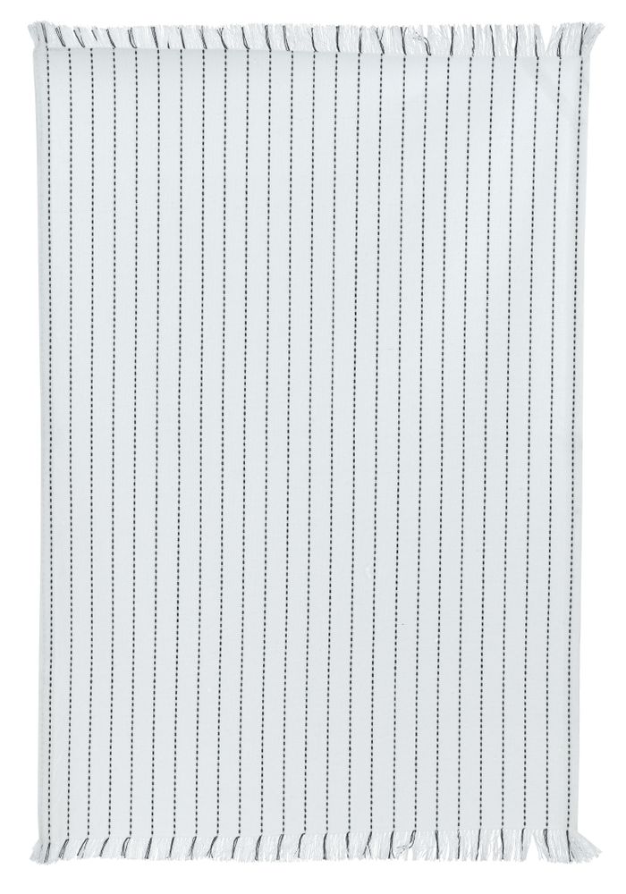 Torchons - Torchon recyclé Chris Blanc 50 x 70 - MAISON VIVARAISE - SDE VIVARAISE WINKLER