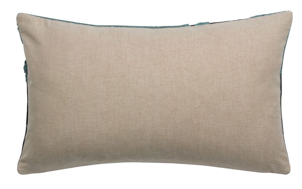 Coussins - Coussin Mara brodé Vert de gris 30 x 50 - MAISON VIVARAISE – SDE VIVARAISE WINKLER