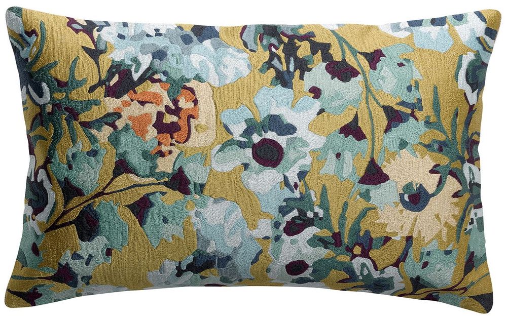 Coussins - Coussin Hortense brodé Multico 30 x 50 - MAISON VIVARAISE - SDE VIVARAISE WINKLER