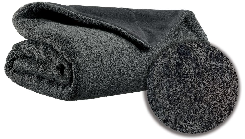 Plaids - Plaid Barry Cendre 130 x 160 - MAISON VIVARAISE - SDE VIVARAISE WINKLER