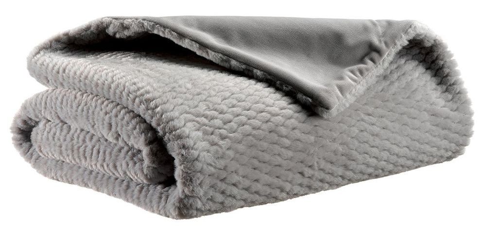 Throw blankets - Throw Georgia Perle 140 X 180 - MAISON VIVARAISE - SDE VIVARAISE WINKLER