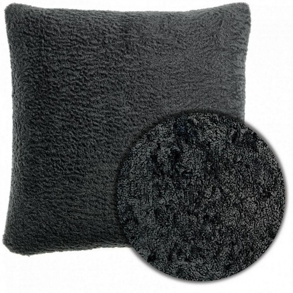 Cushions - Cushion Barry Cendre 45 X 45 - MAISON VIVARAISE - SDE VIVARAISE WINKLER