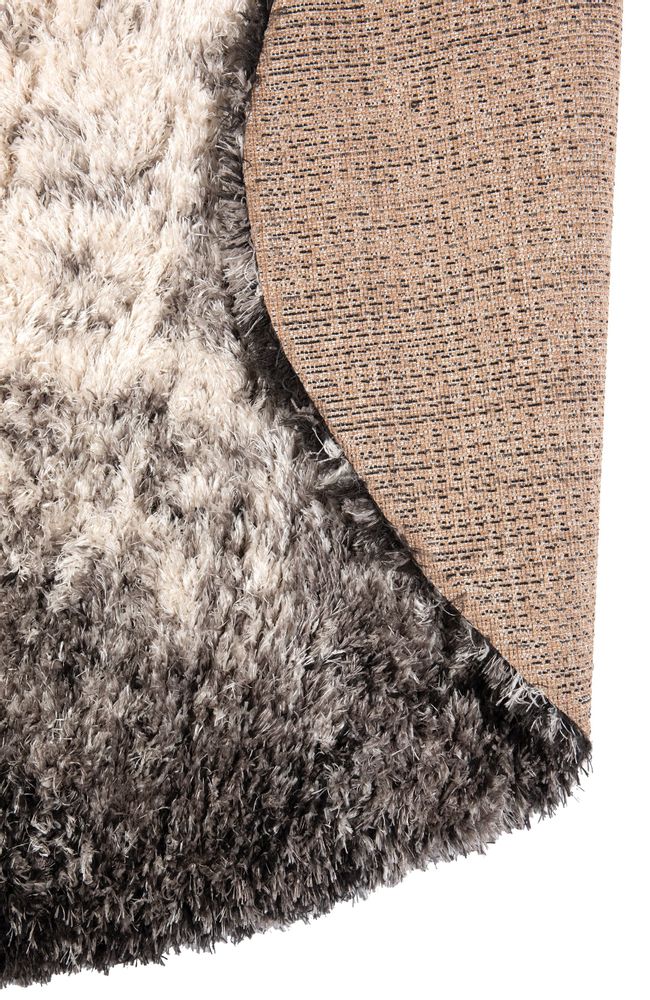 Tapis - Tapis Ryan forme galet Carbone 200 X 290 - MAISON VIVARAISE - SDE VIVARAISE WINKLER