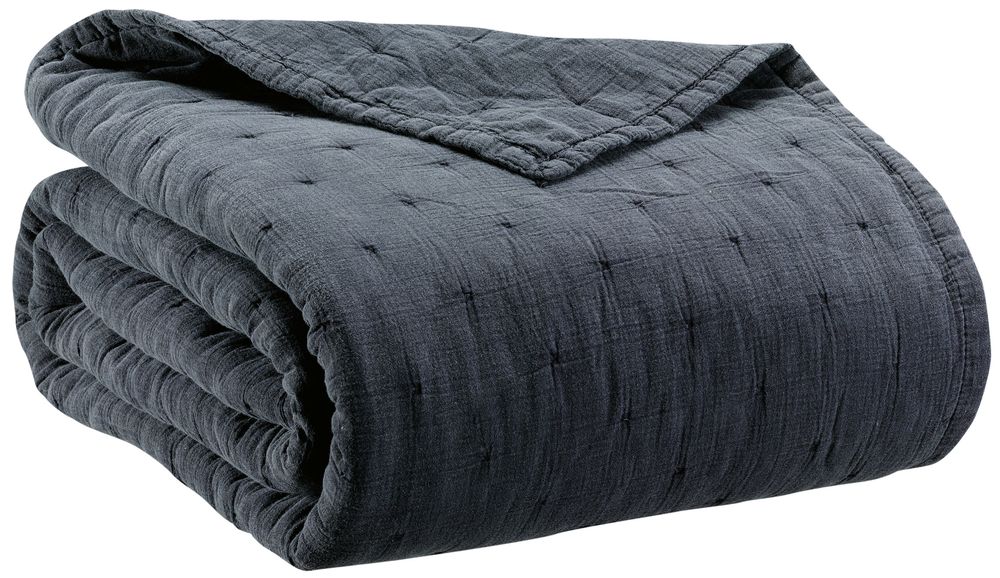 Bed linens - Bed Cover Ming Marine 260 X 260 - MAISON VIVARAISE – SDE VIVARAISE WINKLER
