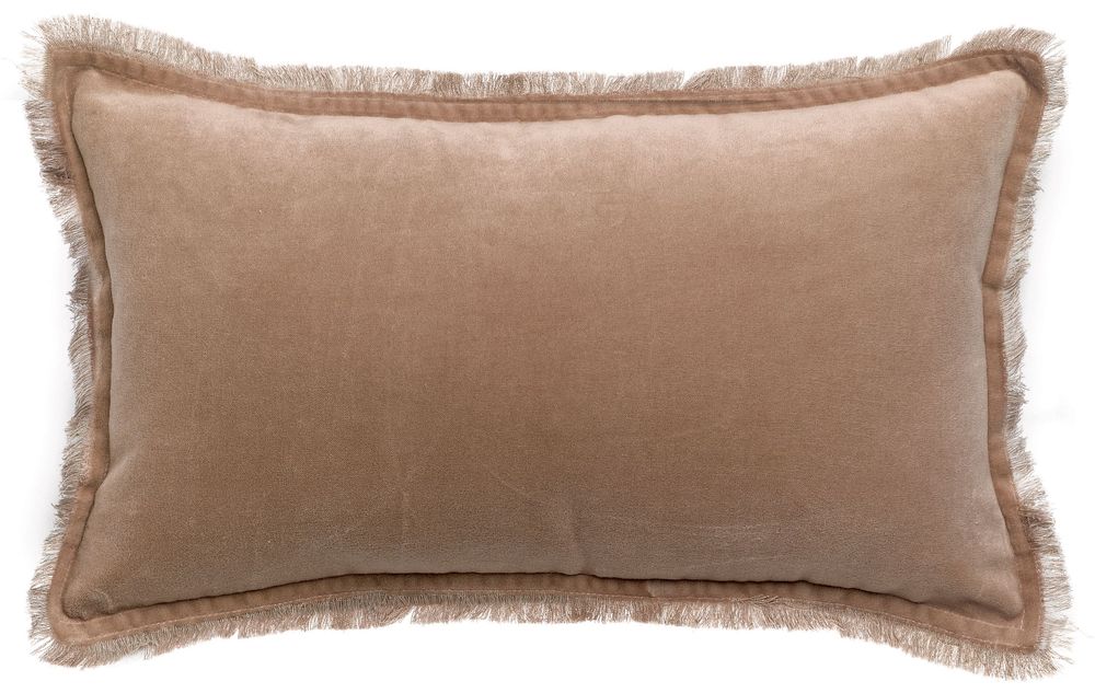 Cushions - Cushion Fara Sesame Clair 30 X 50 - MAISON VIVARAISE - SDE VIVARAISE WINKLER