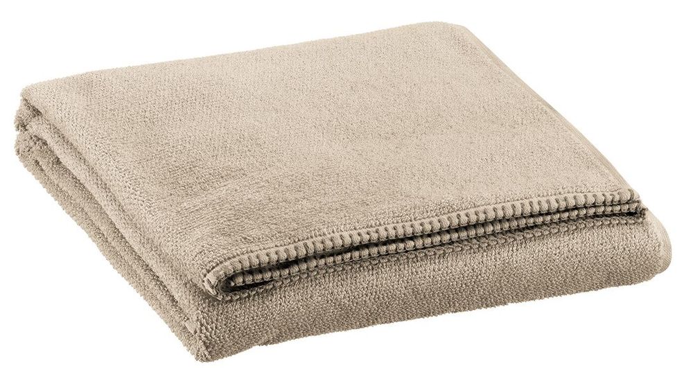 Bath towels - Bora Galet bath sheet 90 x 150 - MAISON VIVARAISE – SDE VIVARAISE WINKLER