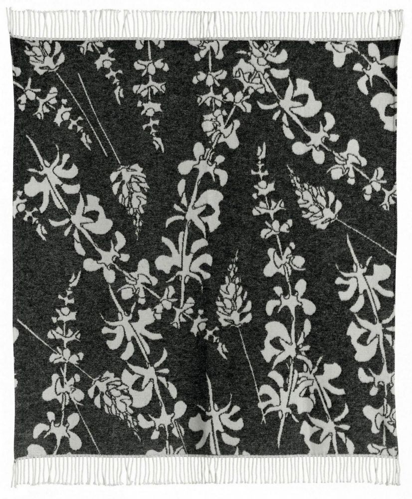 Plaids - Plaid recyclé Gini Carbone 127 x 160 - MAISON VIVARAISE - SDE VIVARAISE WINKLER