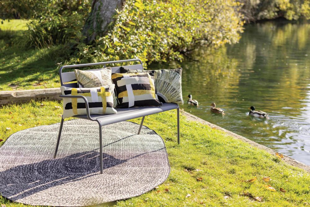 Cushions - Outdoor cushion Tiana Naturel 40 x 65 - MAISON VIVARAISE - SDE VIVARAISE WINKLER