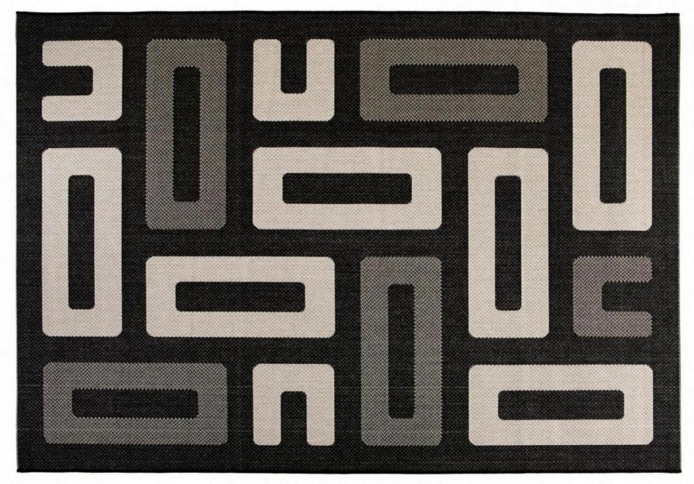 Tapis - Tapis Timea outdoor Tonnerre 120 x 170 - MAISON VIVARAISE - SDE VIVARAISE WINKLER