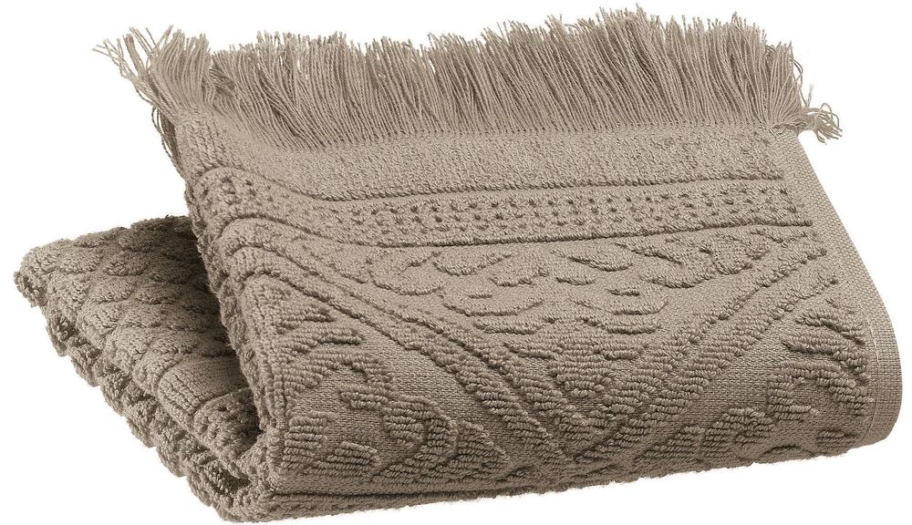 Napkins - Guest Towel Zoe Chamois 30 X 50 - MAISON VIVARAISE – SDE VIVARAISE WINKLER