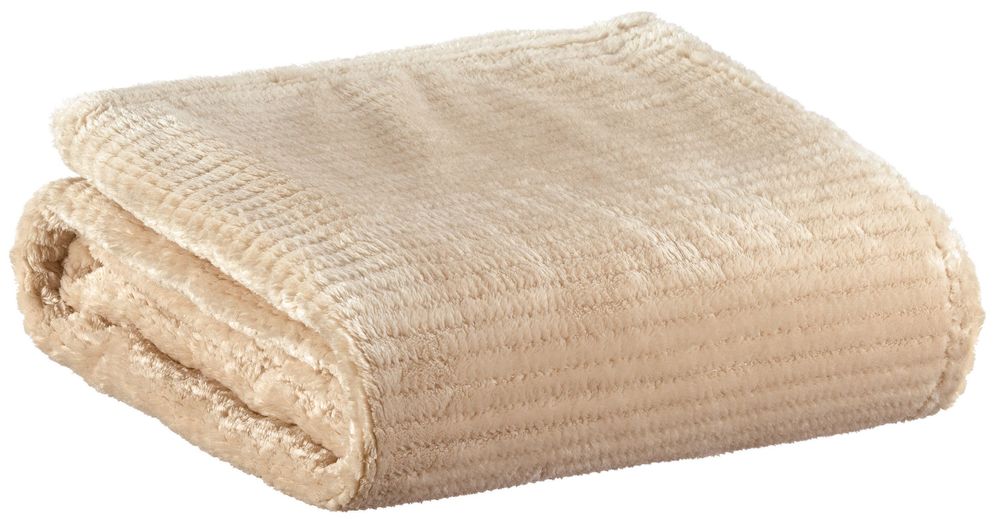 Plaids - Plaid Adel Latte 130 x 160 - MAISON VIVARAISE - SDE VIVARAISE WINKLER