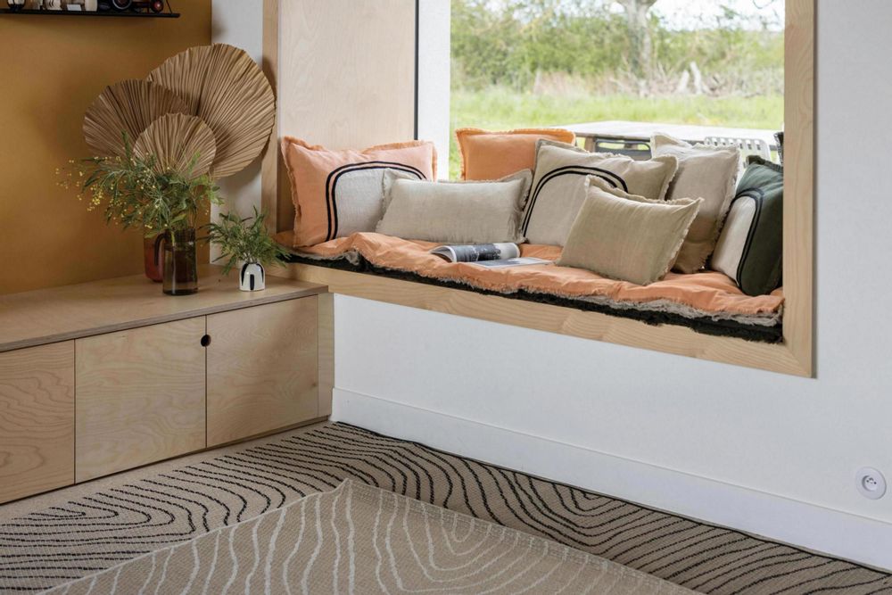 Tapis - Tapis Alberta outdoor Naturel 200 x 290 - MAISON VIVARAISE - SDE VIVARAISE WINKLER