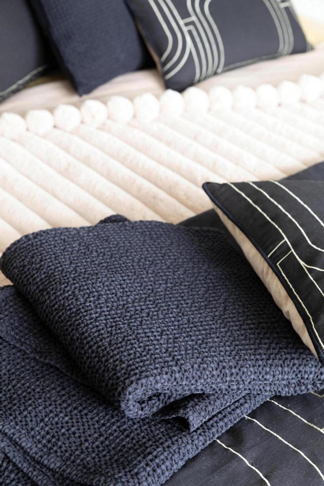 Bed linens - Throw Alice Neige 180 X 260 - MAISON VIVARAISE - SDE VIVARAISE WINKLER