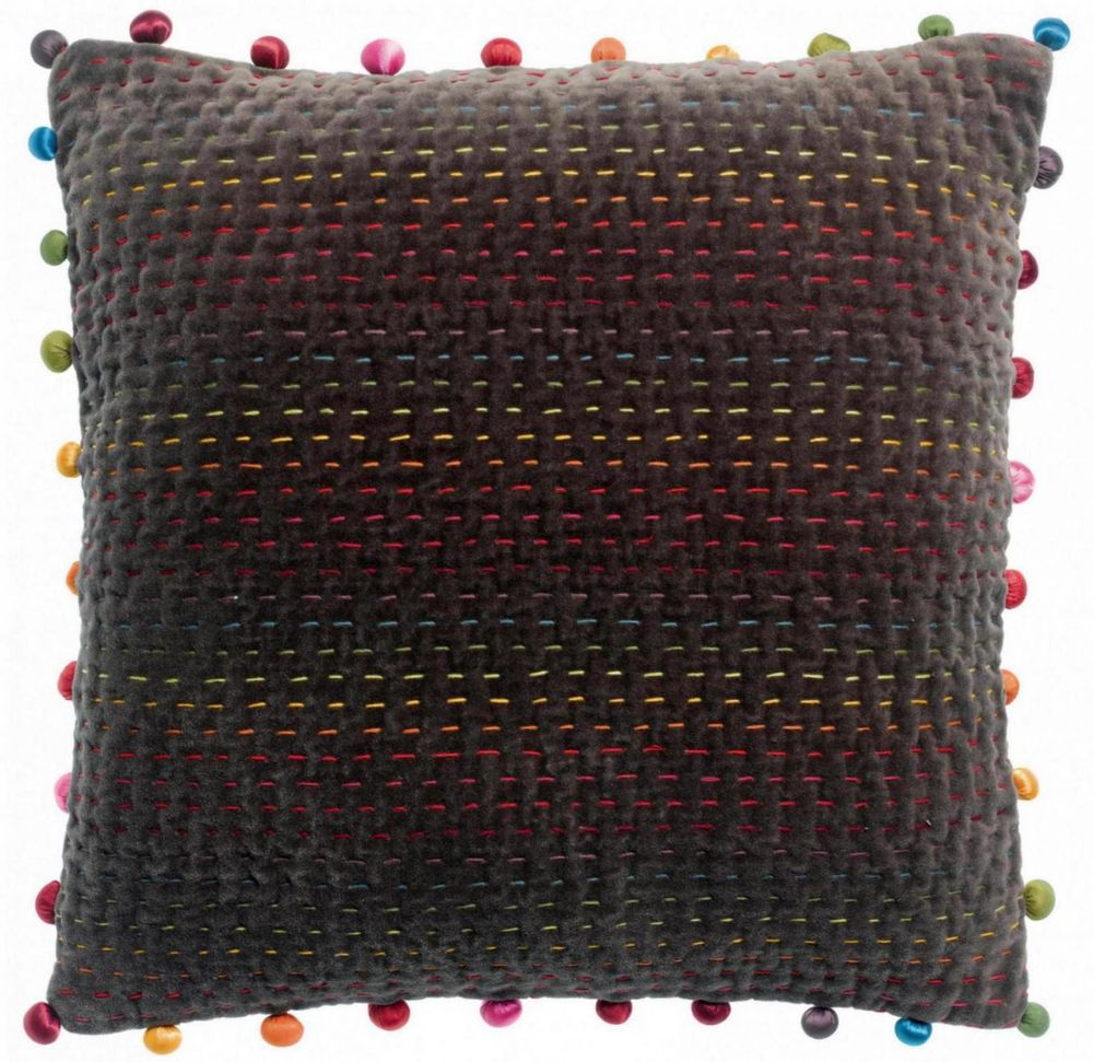 Cushions - Cushion Gastounet Cacao 45 X 45 - MAISON VIVARAISE - SDE VIVARAISE WINKLER