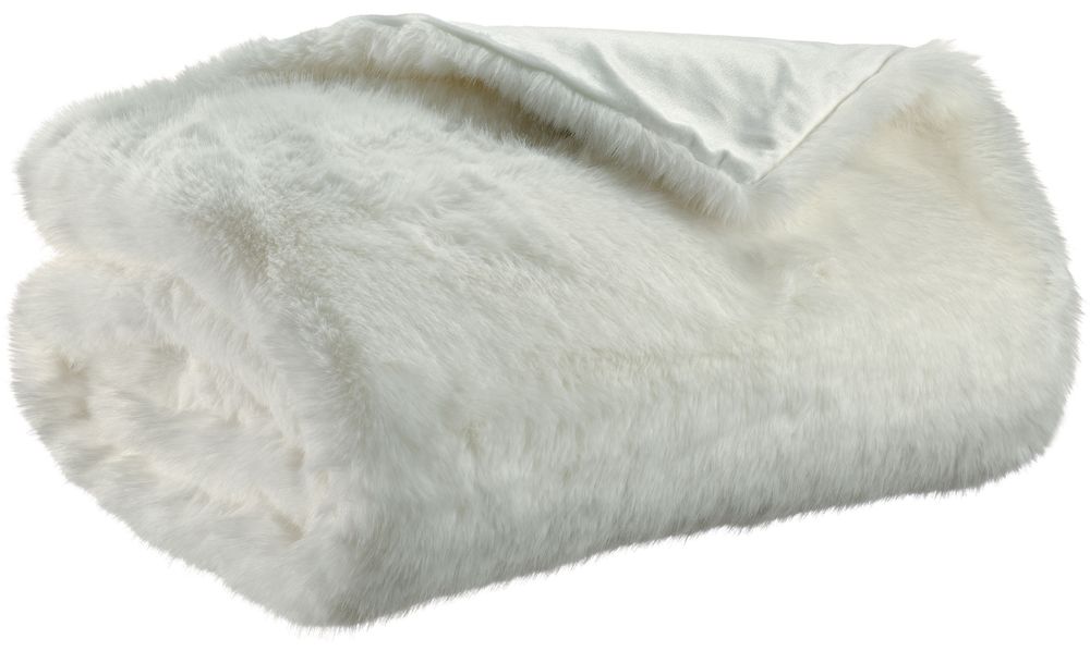 Plaids - Maxi plaid recyclé Nolan Neige 180 x 220 - MAISON VIVARAISE - SDE VIVARAISE WINKLER