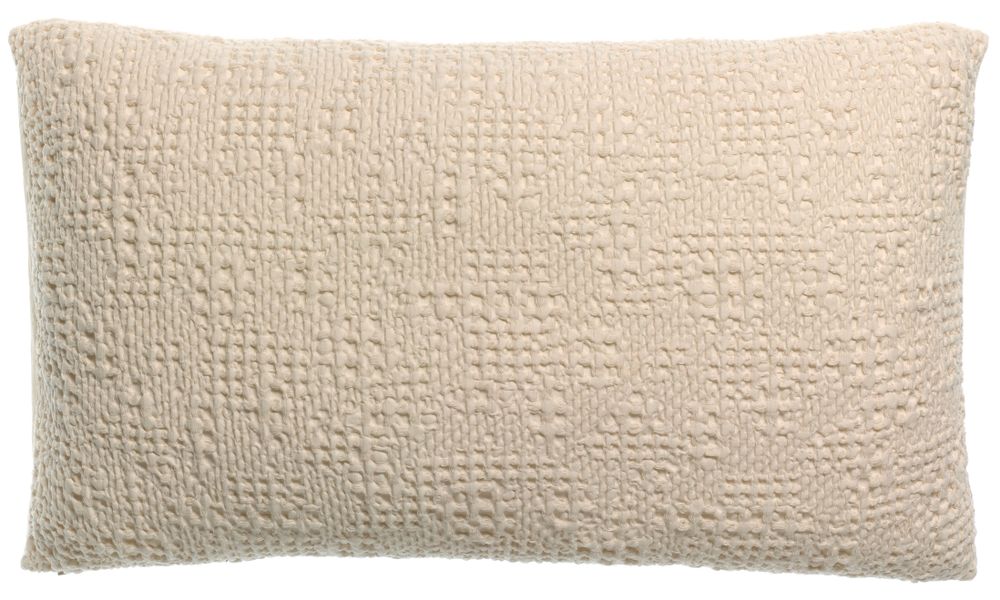 Cushions - Cushion Stonewashed Tana Creme 40 X 65 - MAISON VIVARAISE – SDE VIVARAISE WINKLER