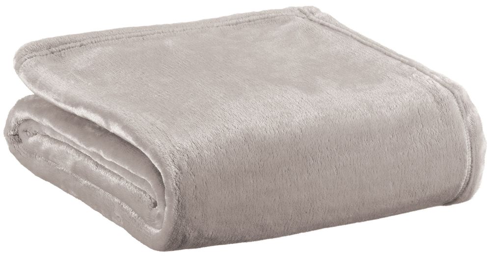 Throw blankets - Recycled Throw Theo Perle 130 X 160 - MAISON VIVARAISE - SDE VIVARAISE WINKLER