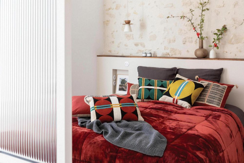 Cushions - Cushion Yoni Multico 45 X 45 - MAISON VIVARAISE – SDE VIVARAISE WINKLER