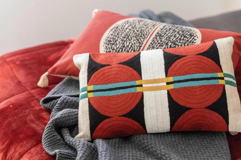 Cushions - Cushion Yoni Multico 30 X 50 - MAISON VIVARAISE – SDE VIVARAISE WINKLER