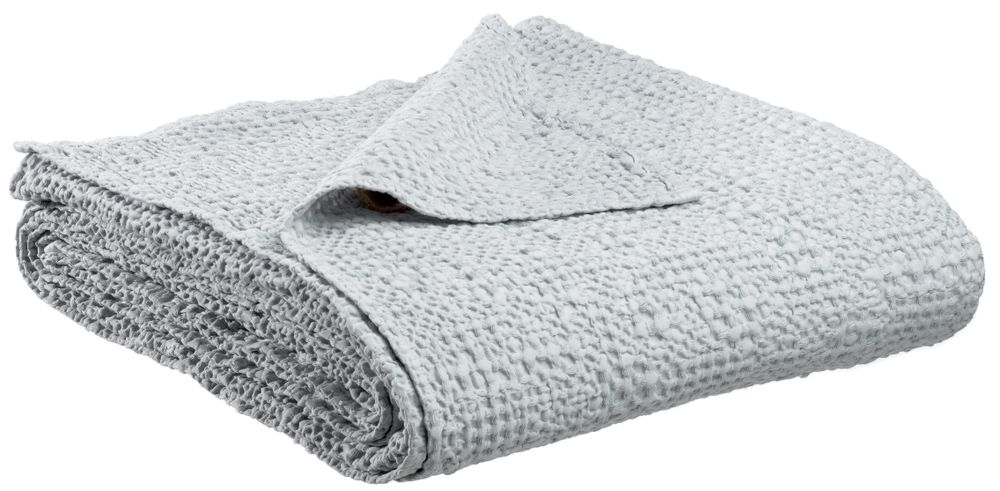 Bed linens - Bed Cover Stonewashed Tana Perle 240 X 260 - MAISON VIVARAISE – SDE VIVARAISE WINKLER