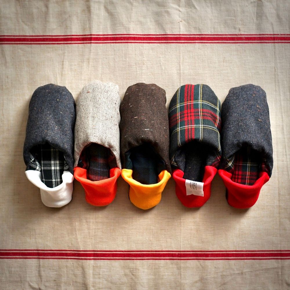 Homewear textile - Tartan en laine/Laine nep - MERIPPA