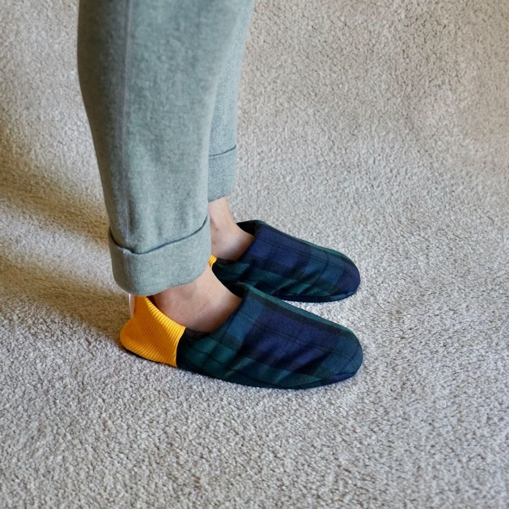 Homewear textile - Tartan en laine/Laine nep - MERIPPA