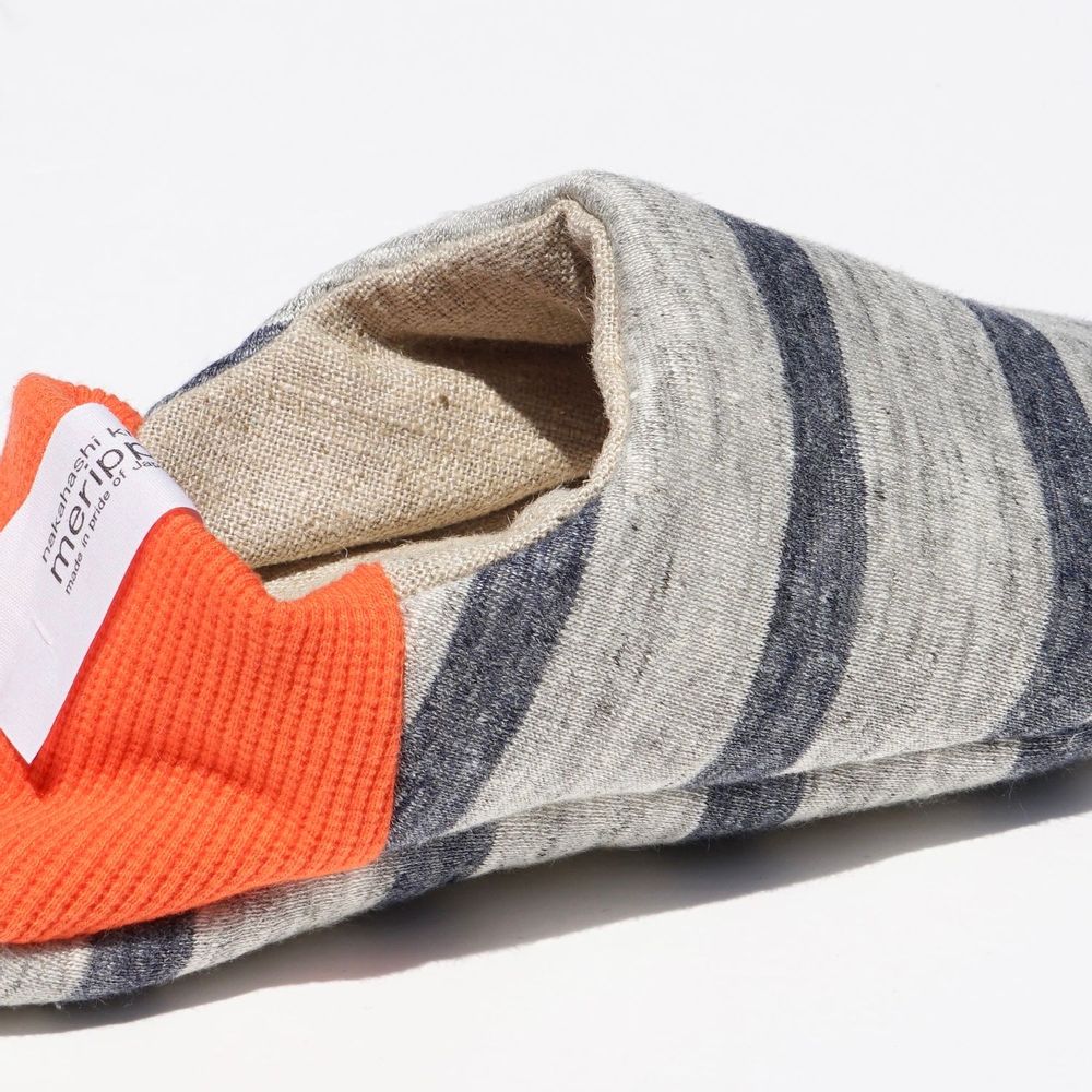 Chaussettes - Rayures en jersey/Lin épais - MERIPPA